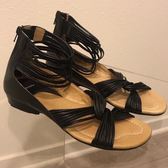 Miz Mooz Alex Ankle-Wrap Sandal - Picture 2 of 13